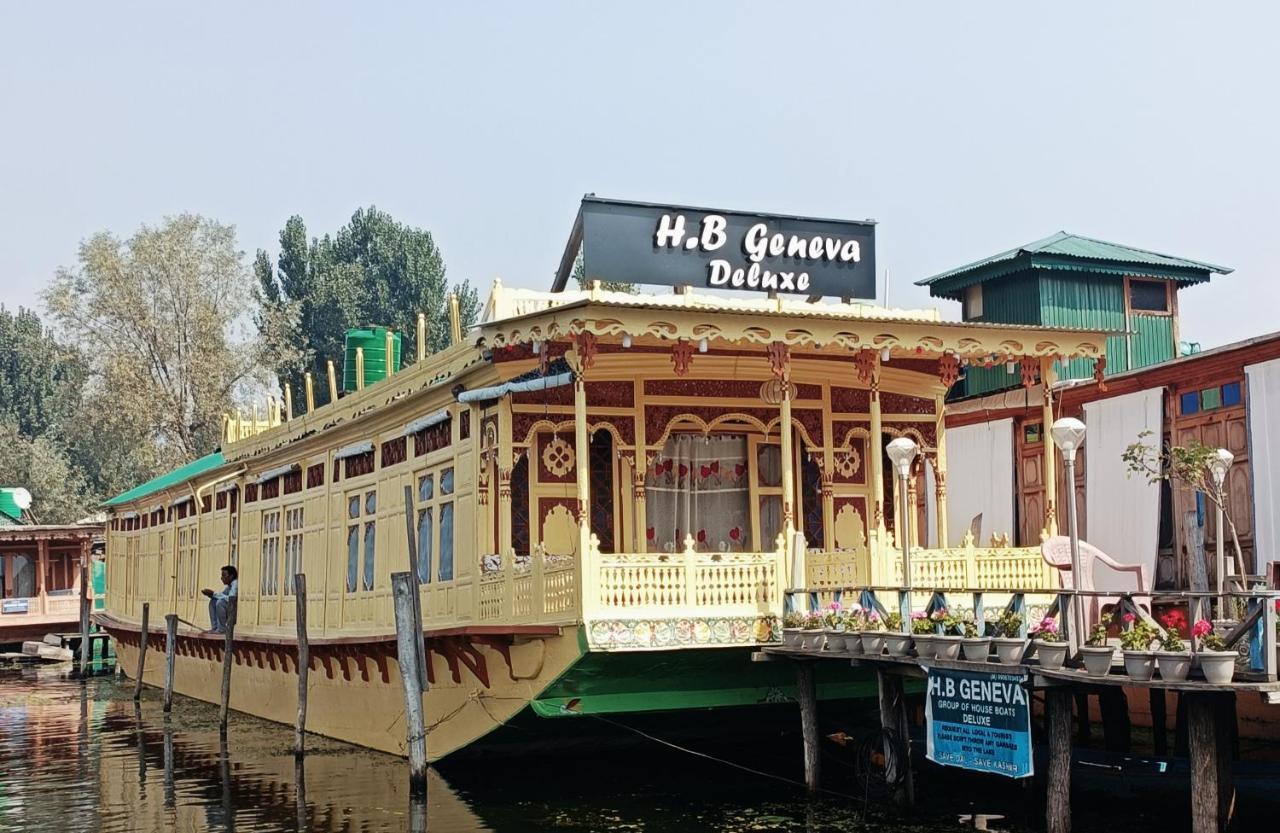 Heritage Geneva House Boat Srīnagar Zewnętrze zdjęcie